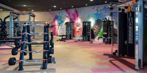 professional fitness center at Jefferson SoLA in South Gate, California