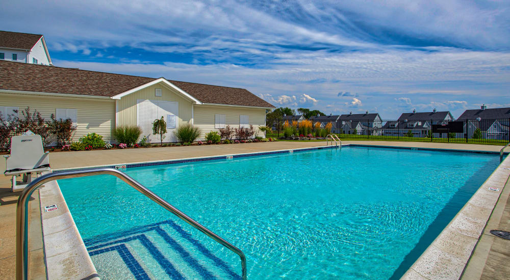 Swimming pool at Kettle Point Apartments, East Providence, Rhode Island 