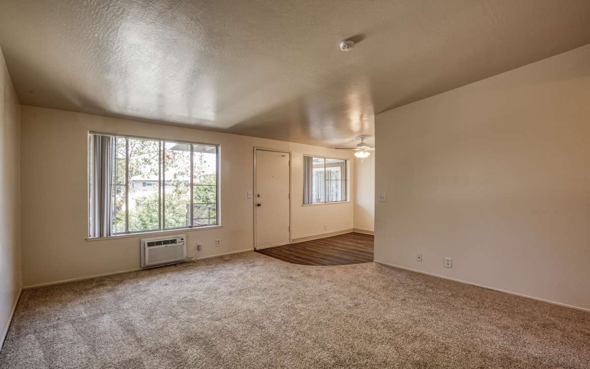 Living room at Lexington in San Jose, California