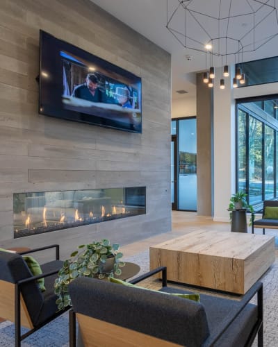 Lobby at Uplund in Kirkland, Washington