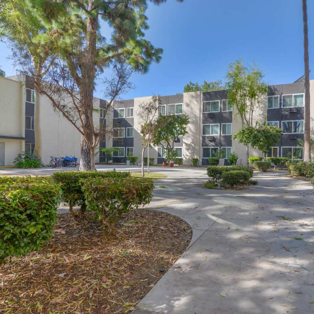 Neighborhood at Reseda Park in Reseda, California, 