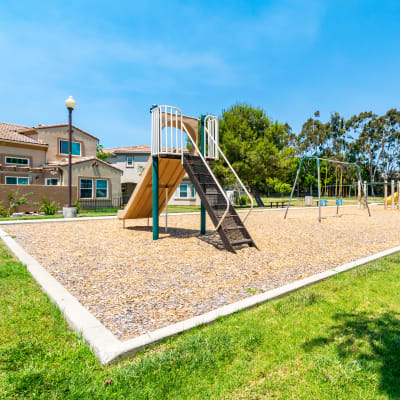 A playground for children at San Onofre III in San Clemente, California