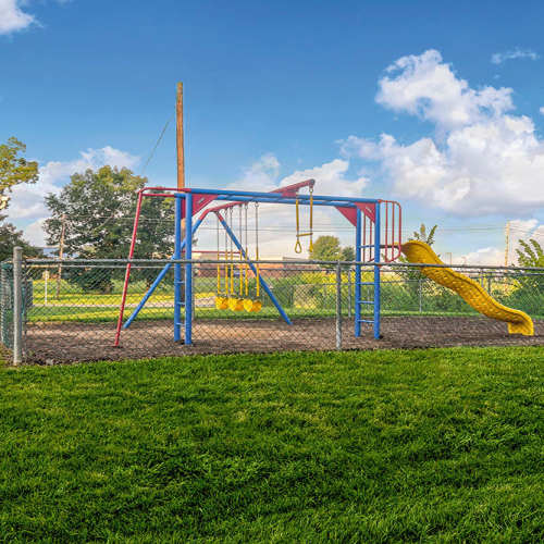 Playground at Yellowbud Place in Moorefield, West Virginia