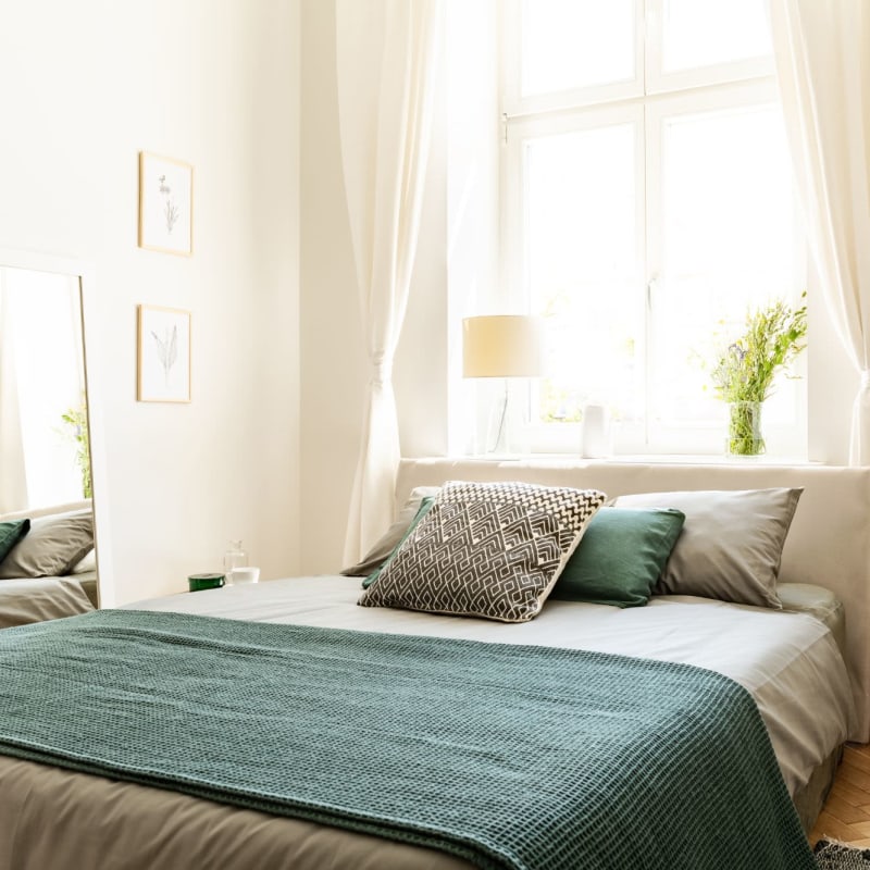 Spacious bedroom at The Cascades, Virginia Beach, Virginia