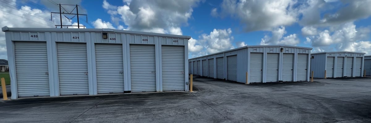 Unit size guide from KO Storage in Patterson, Louisiana