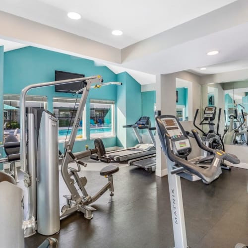 Gym at Allegria at Roseville in Roseville, California