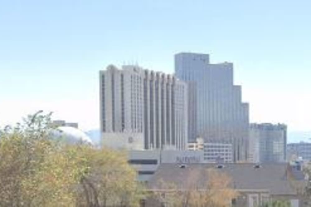 Skyline from at Aurora Reno in Reno, Nevada