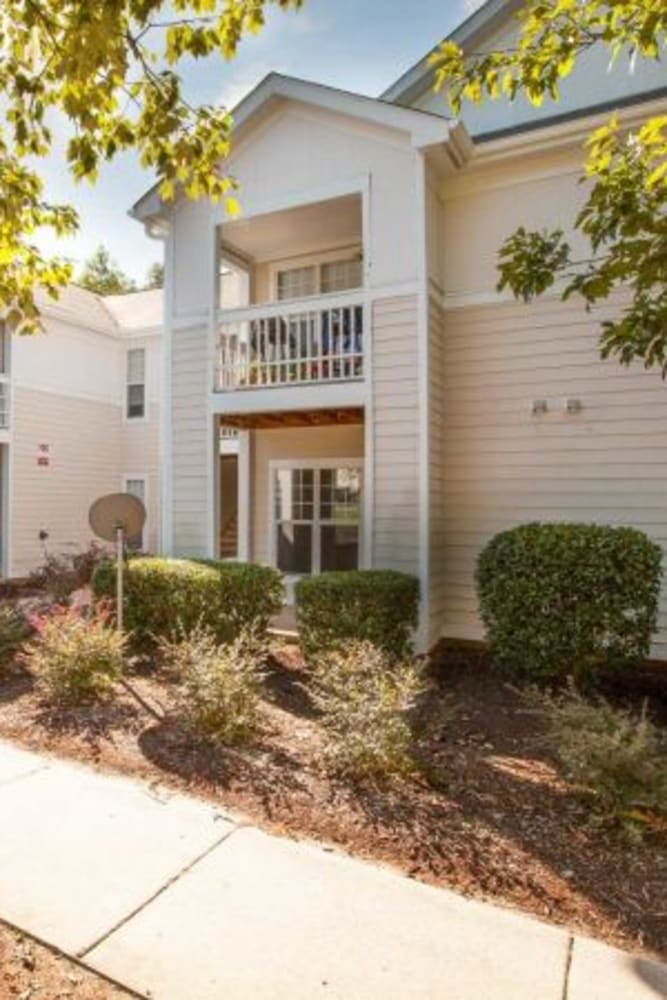 An apartment building at Village on Hill Street in Raleigh, North Carolina