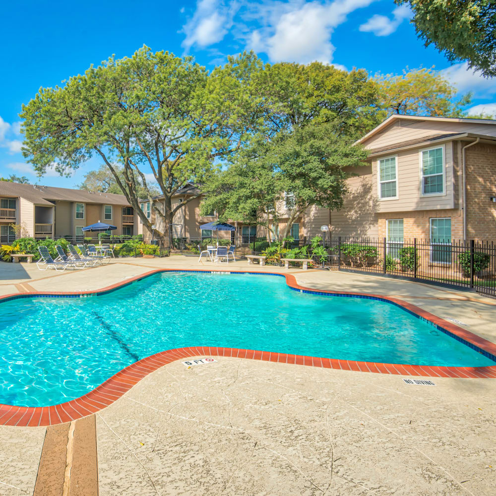 Pool at Summer Creek Apartments in Houston, Texas