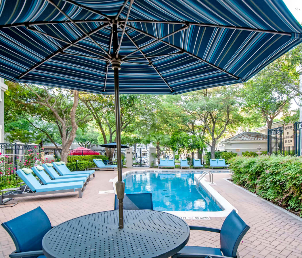 Meridian Apartments in San Antonio, Texas offer a Swimming Pool