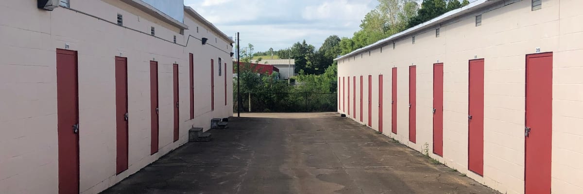 Unit size guide from KO Storage in Harrison, Arkansas
