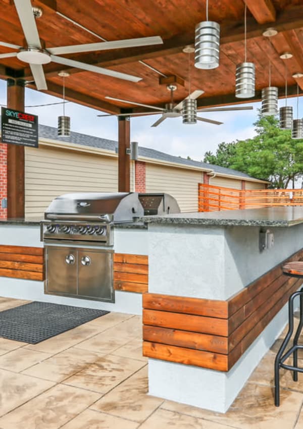 Pool Deck at Skyecrest Apartments in Lakewood, CO