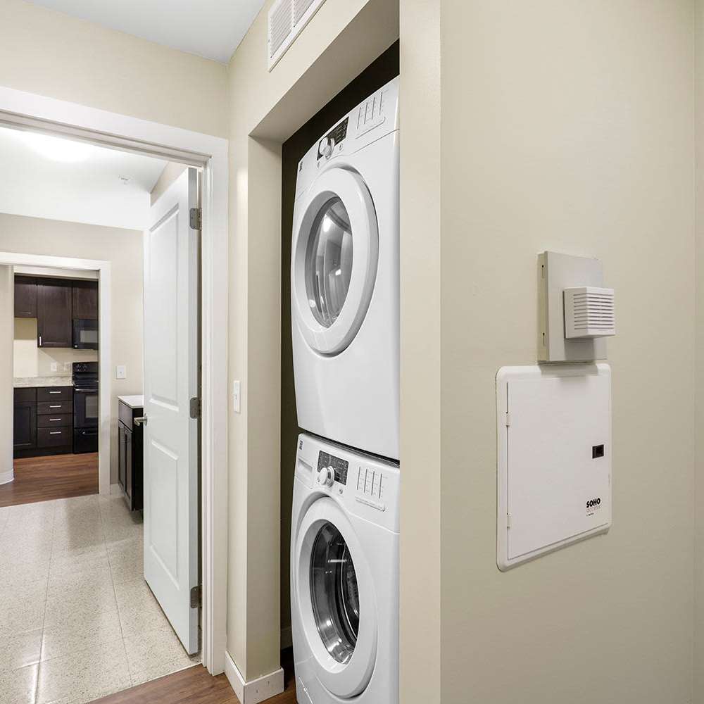 Laundry room at 430 Oak Grove in Minneapolis, Minnesota