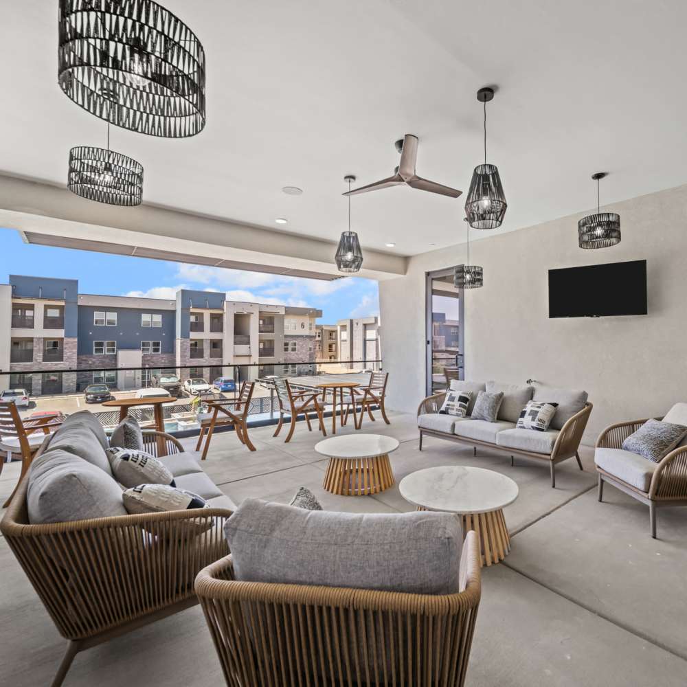 Community living area at Retreat at Eastlake in El Paso, Texas