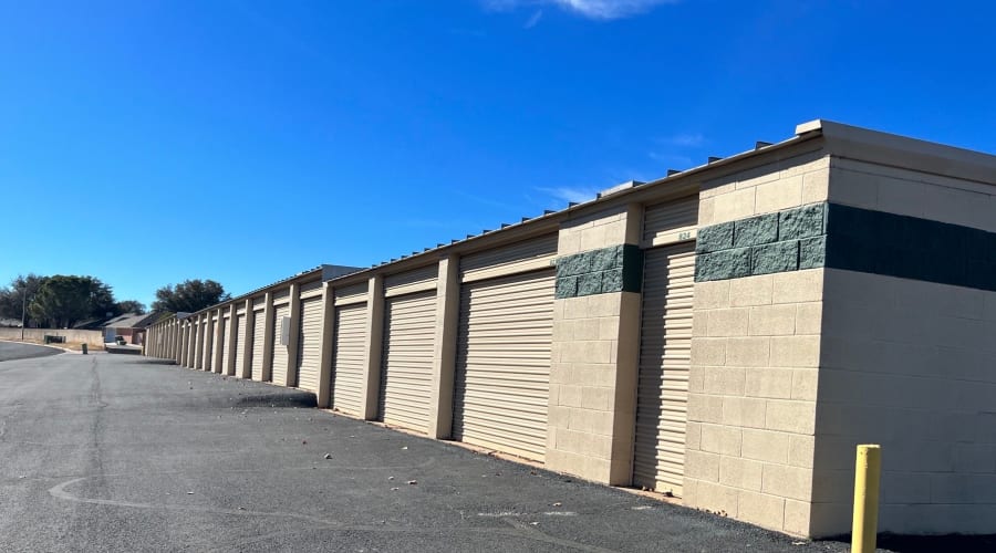 Outdoor security camera at KO Storage in San Angelo, Texas