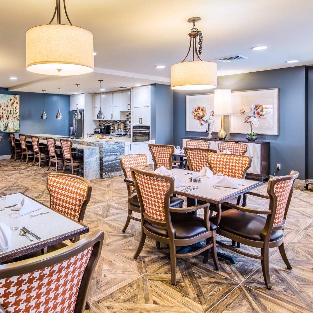dining area at Stonecrest at Clayton View