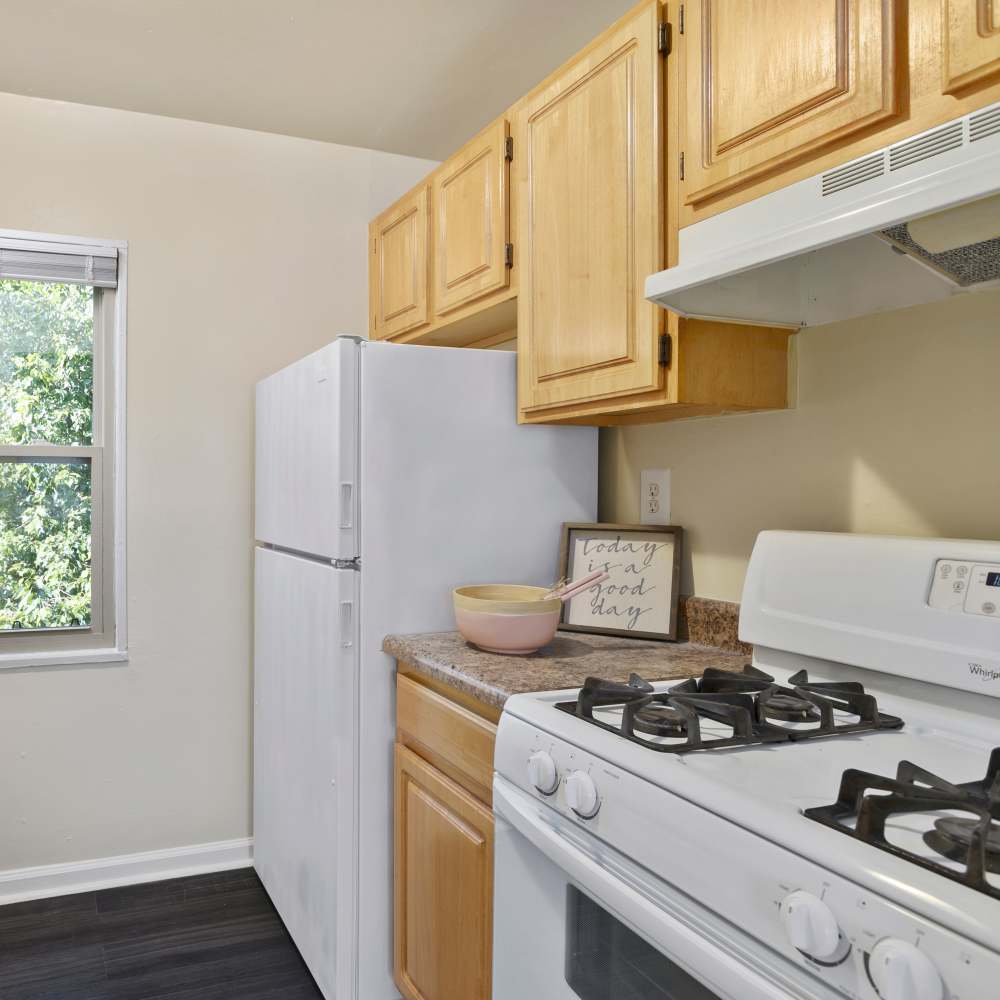 Kitchen at Laurel Manor in Laurel, Maryland
