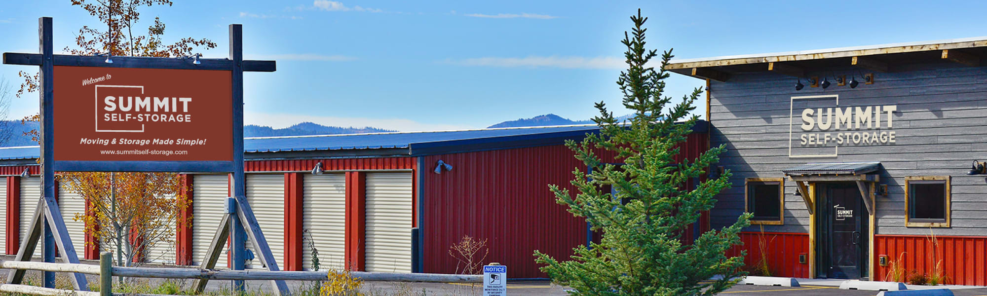 Summit Self-Storage in Victor, Idaho