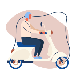 Scooter icon