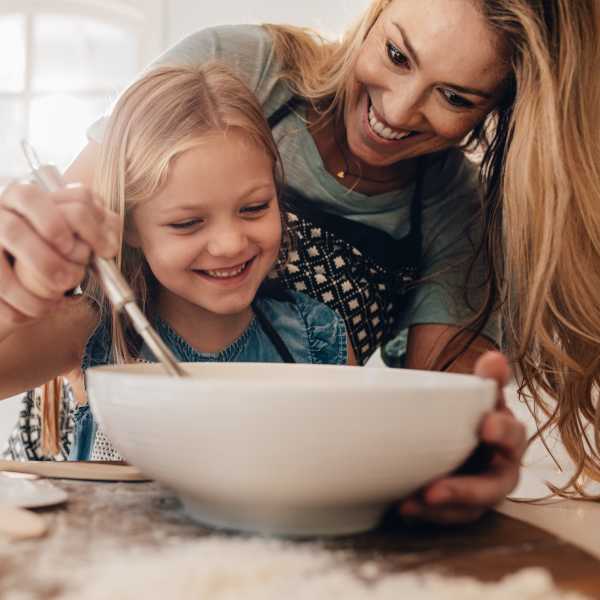 A cute duo of mother and daughter at Regency Apartment Homes in Williston, North Dakota