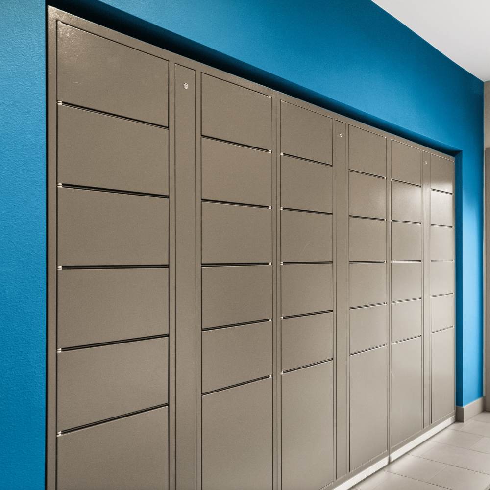 Lockers available at Lodge at Madrona Ridge in Tacoma, Washington