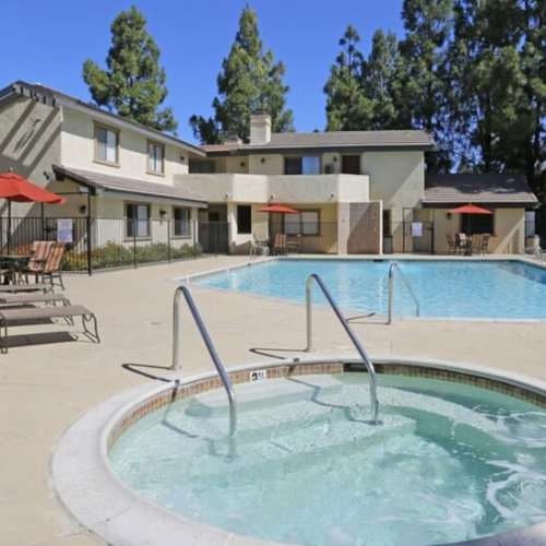 View amenities at Countryside Apartments in Poway, California