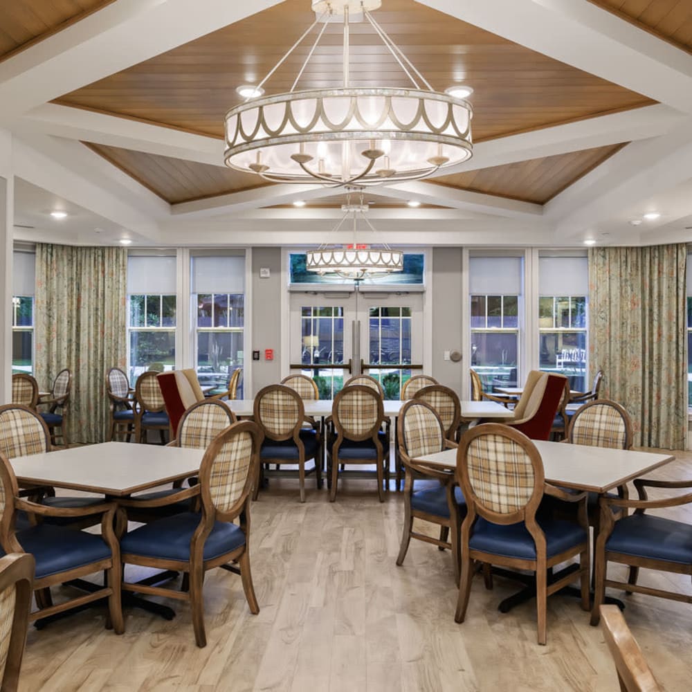 Dining room at Anthology of Anderson Township in Cincinnati, Ohio