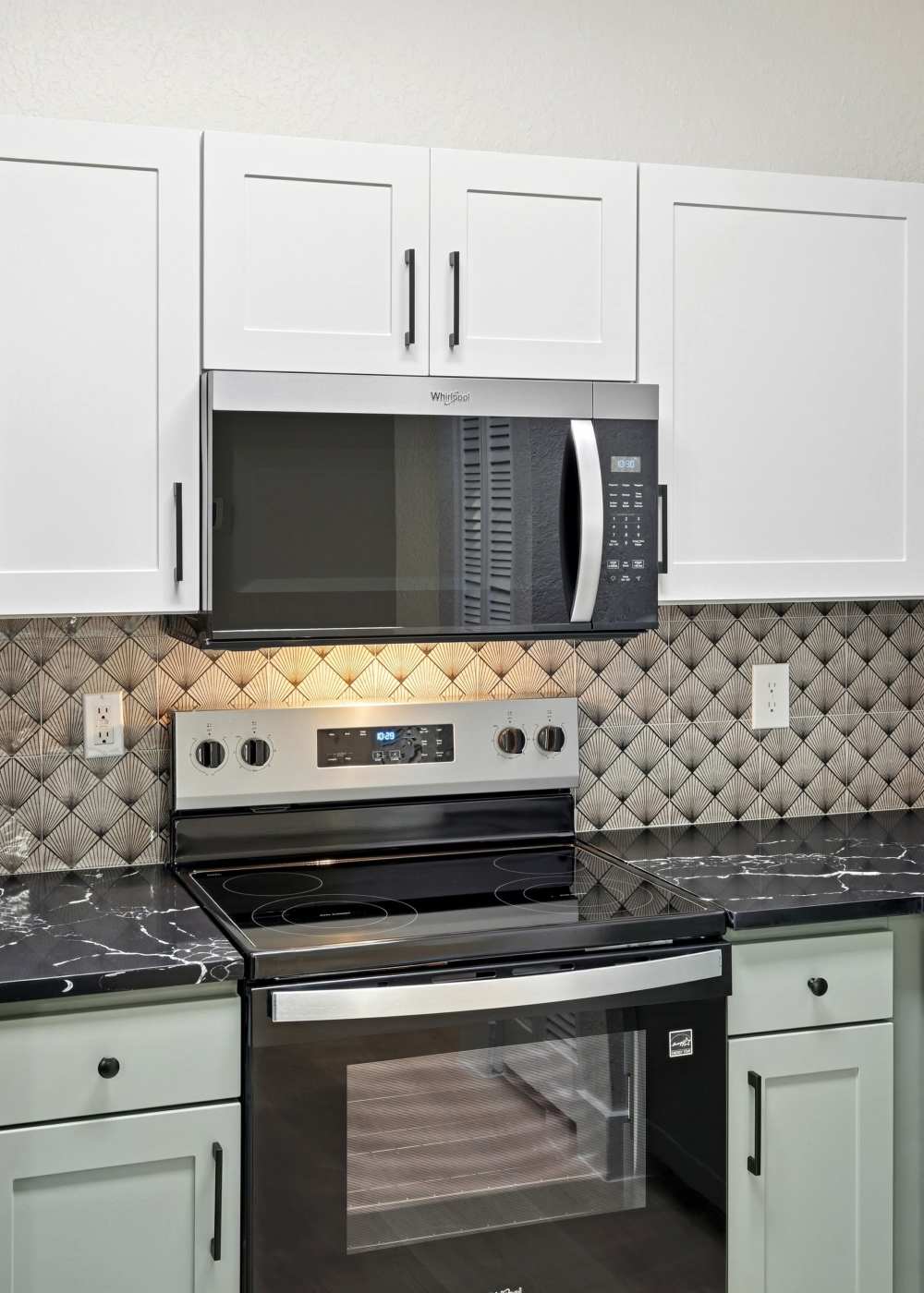 Apartment kitchen at Dawson in Orlando, Florida