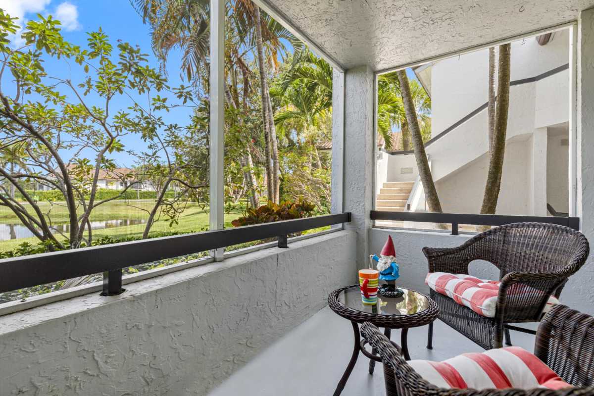 Private Patio or Balcony at Centro at Davie Apartments, Davie, Florida