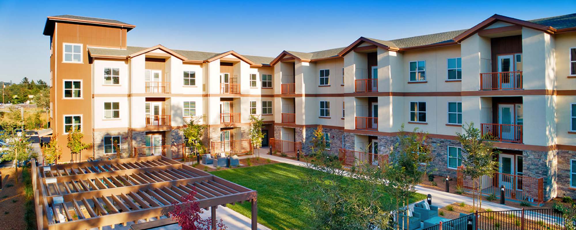 Apartments at Citrine Apartments in Healdsburg, California