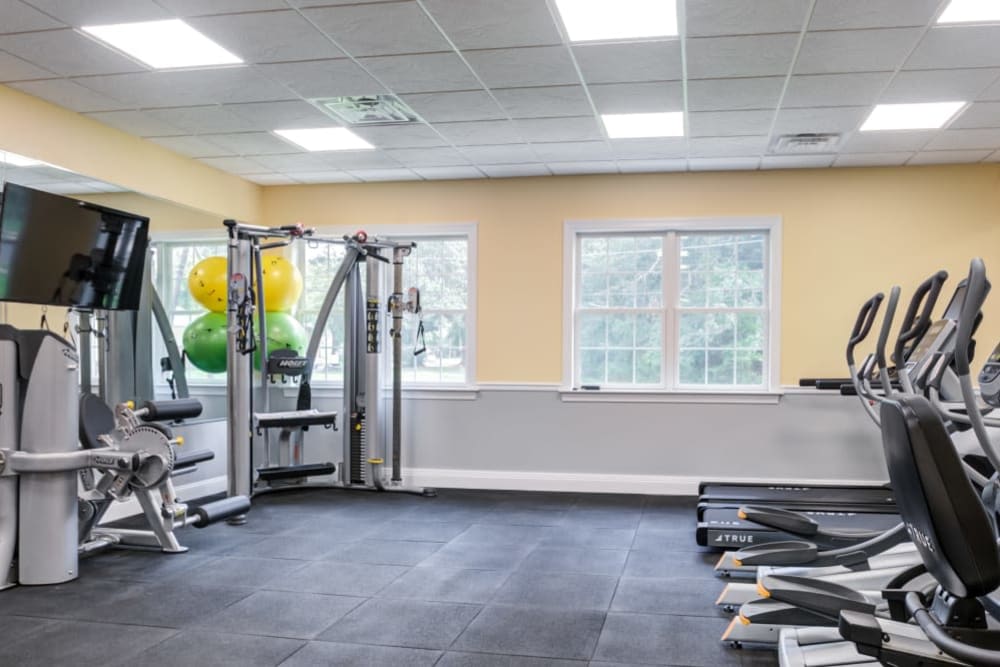 Gym of Wingate Apartments in Hamilton, New Jersey