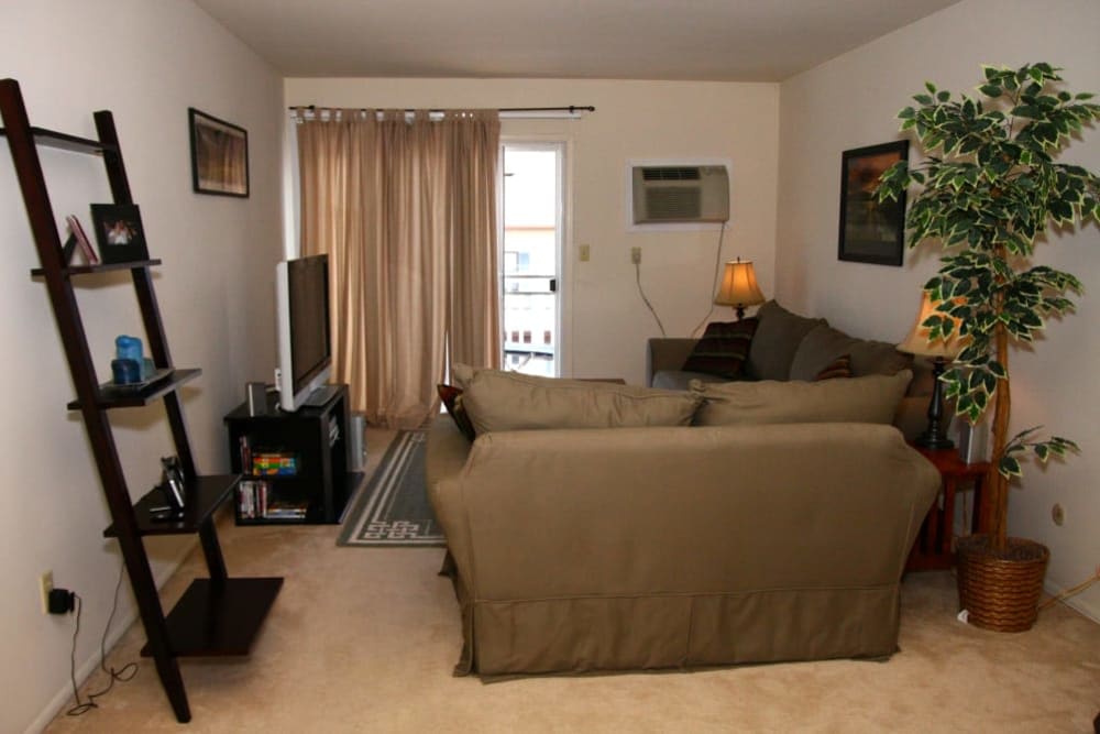 Living room at Brinley Manor in Bradley Beach, New Jersey