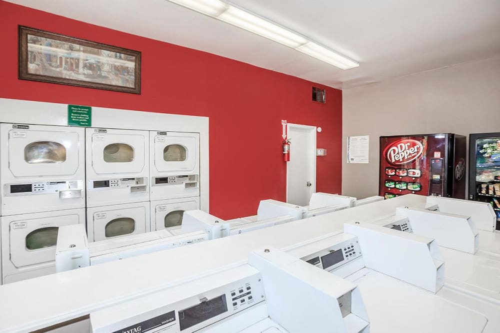 Rendering laundry room at Patrician Terrace Apartment Homes in Jackson, Tennessee