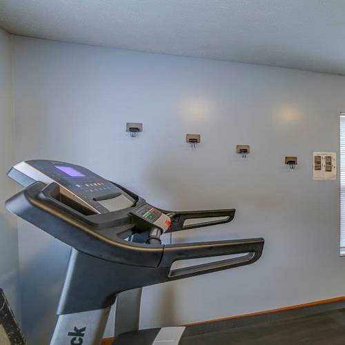 Fitness center at Lightner Greene in New Castle, Pennsylvania