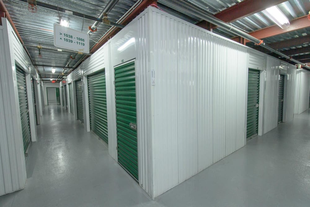 Indoor units at modSTORAGE in Monterey, California