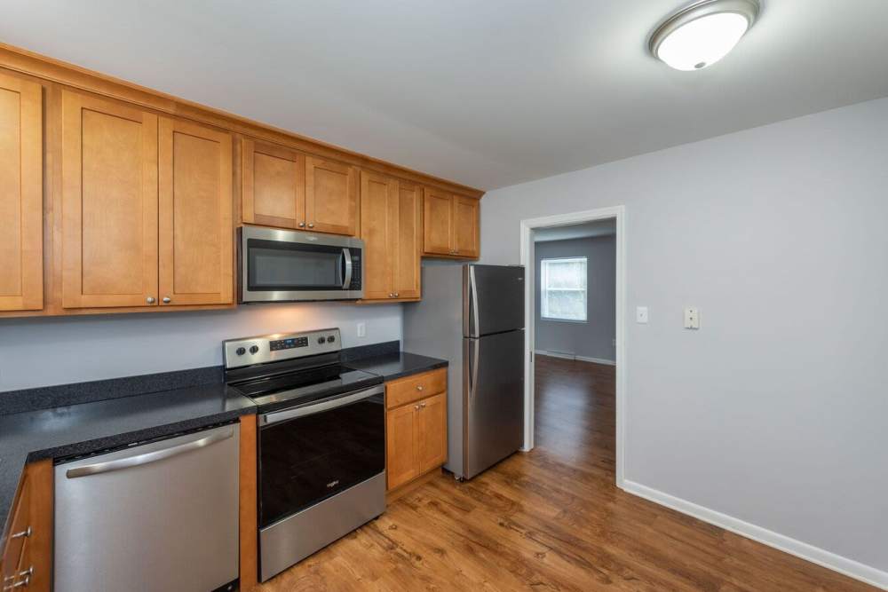 Spacious kitchen at Signal Hill Apartments in Mechanicsville, Virginia