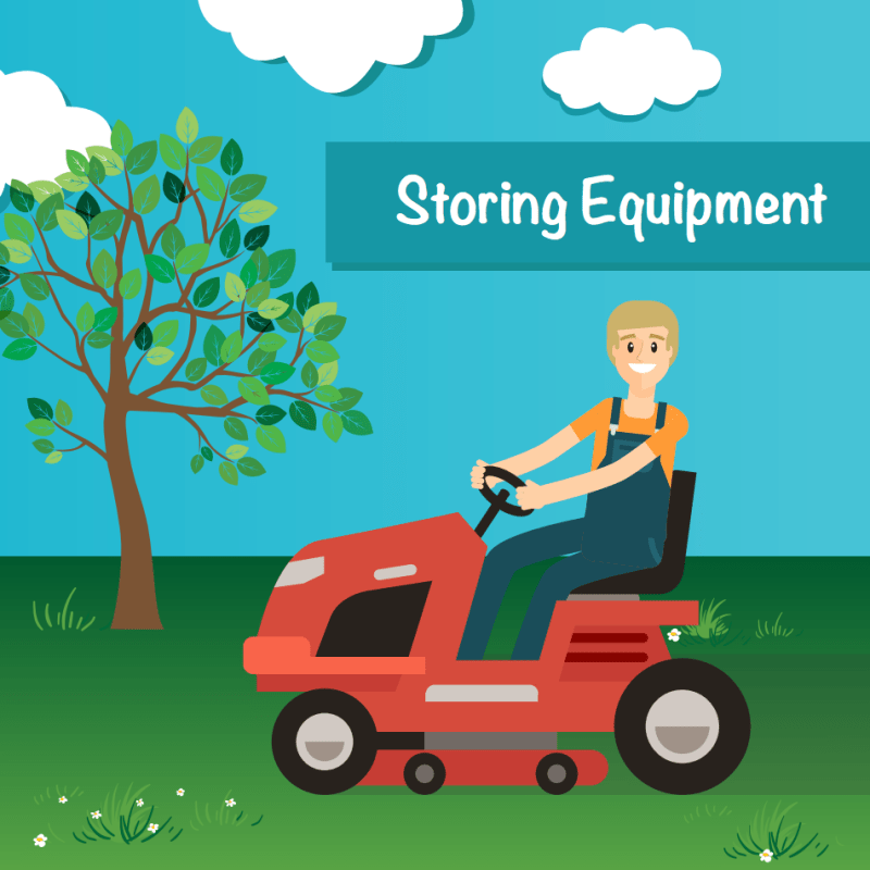 Storing Equipment at Smart Self Storage