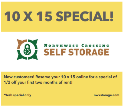 Specials at Northwest Crossing Self Storage, LLC in Bend, Oregon