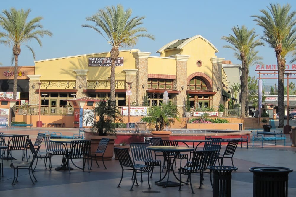 Shopping and food is near Merrill Gardens at West Covina is in West Covina, California. 