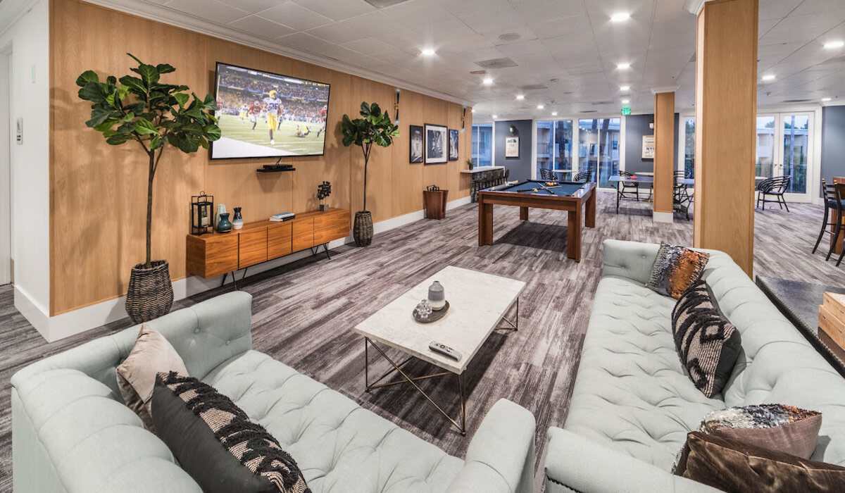 Clubhouse at Plaza at Sherman Oaks in Sherman Oaks, California