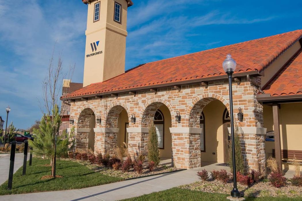 Exterior of Watercress Apartments's in Maize, Kansas