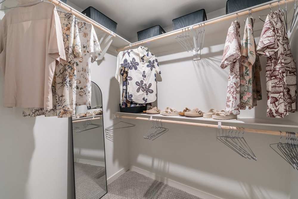 Closet at The Ellison in Las Vegas, Nevada