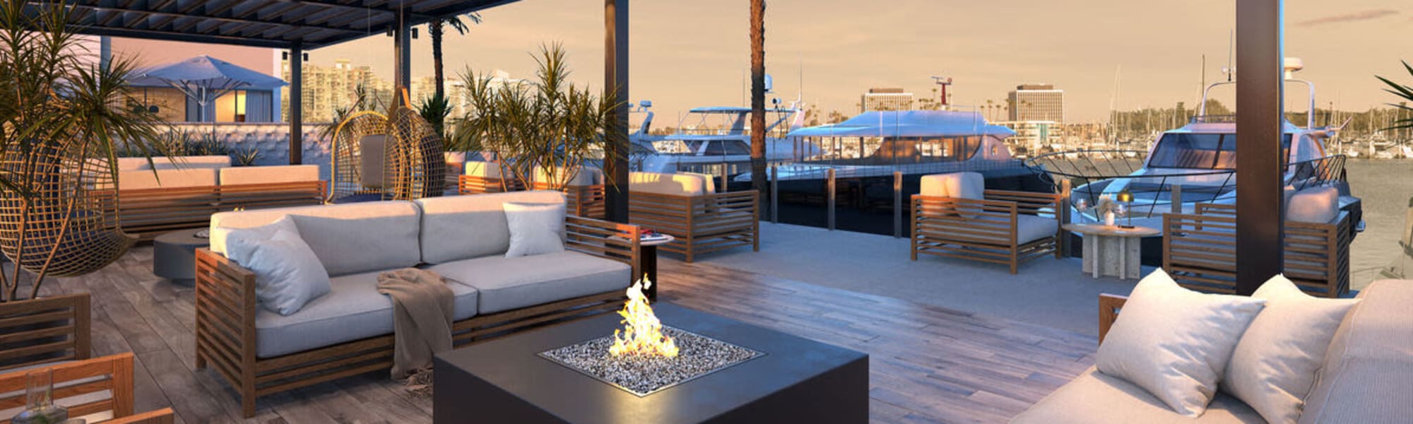 Amenities at Dolphin Marina Apartments in Marina Del Rey, California