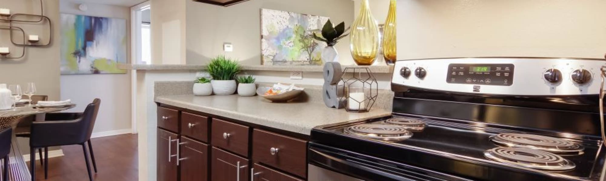 Floor plans at Circle at Point Park in Houston, Texas