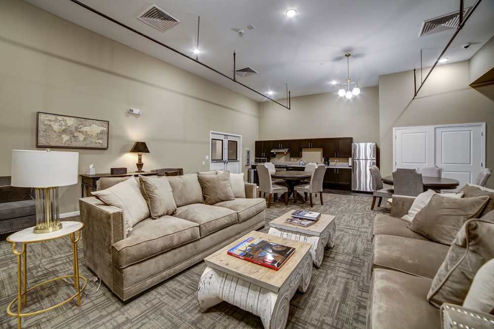Community room at Willow Commons Apartments in Erie, Pennsylvania