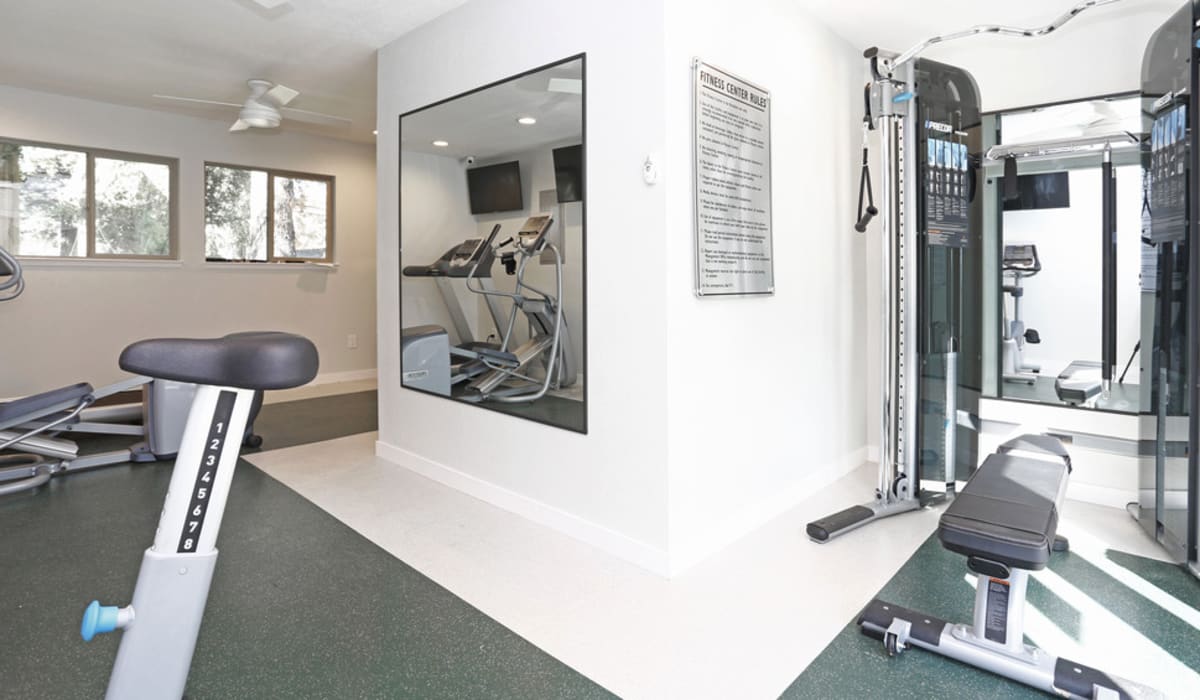 State of art fitness center at Artisan Square in Sacramento, California