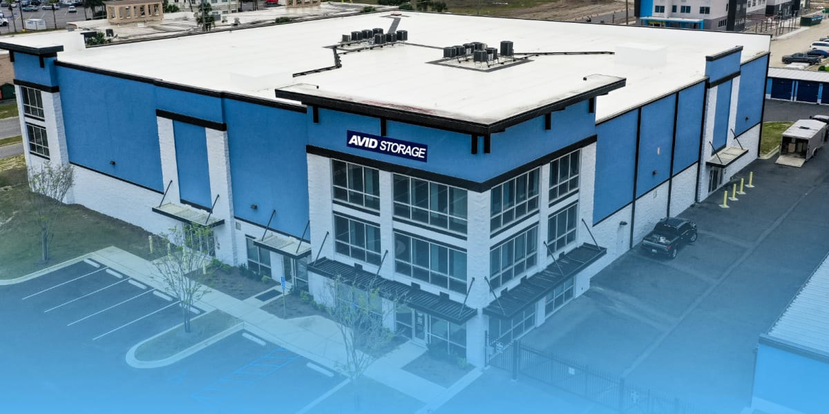 Exterior of an Avid Storage facility