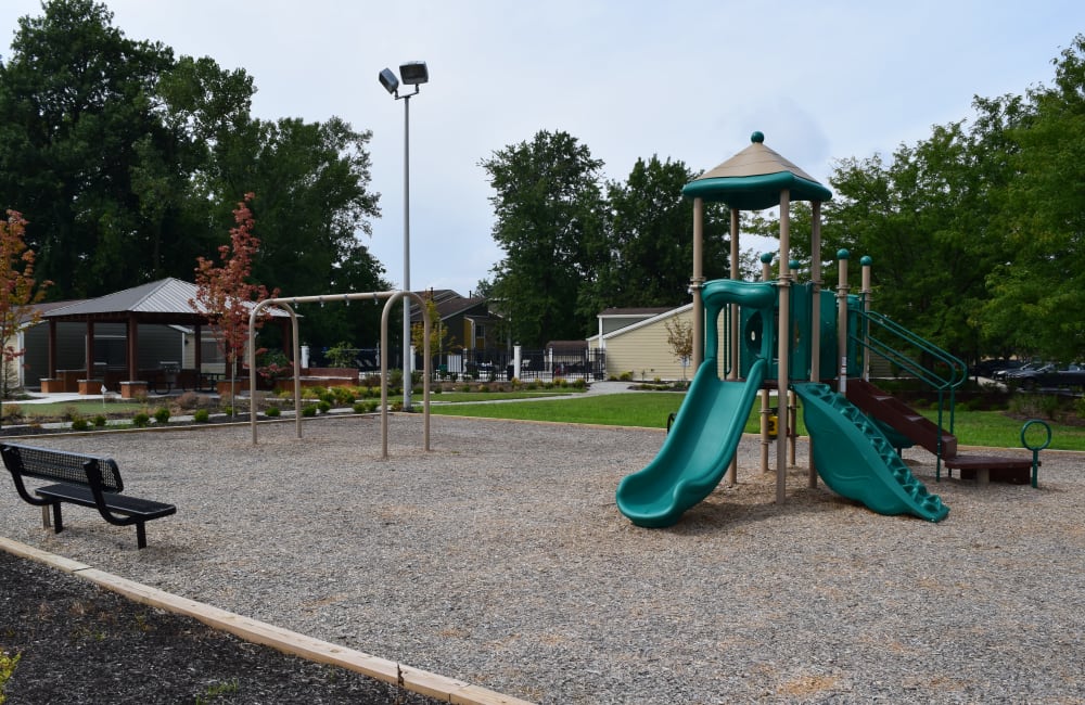 Playground at Parkside at Castleton Square in Indianapolis, Indiana