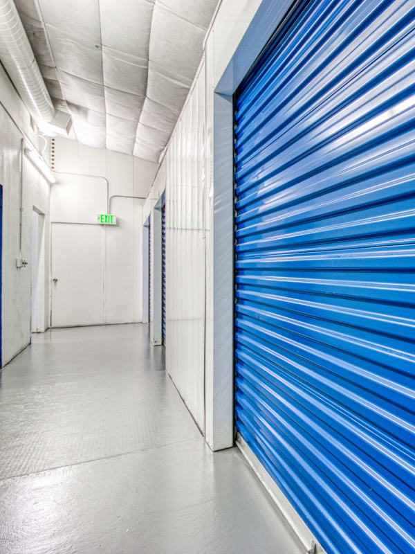 Climate-controlled self storage unit at Devon Self Storage in Cathedral City, California