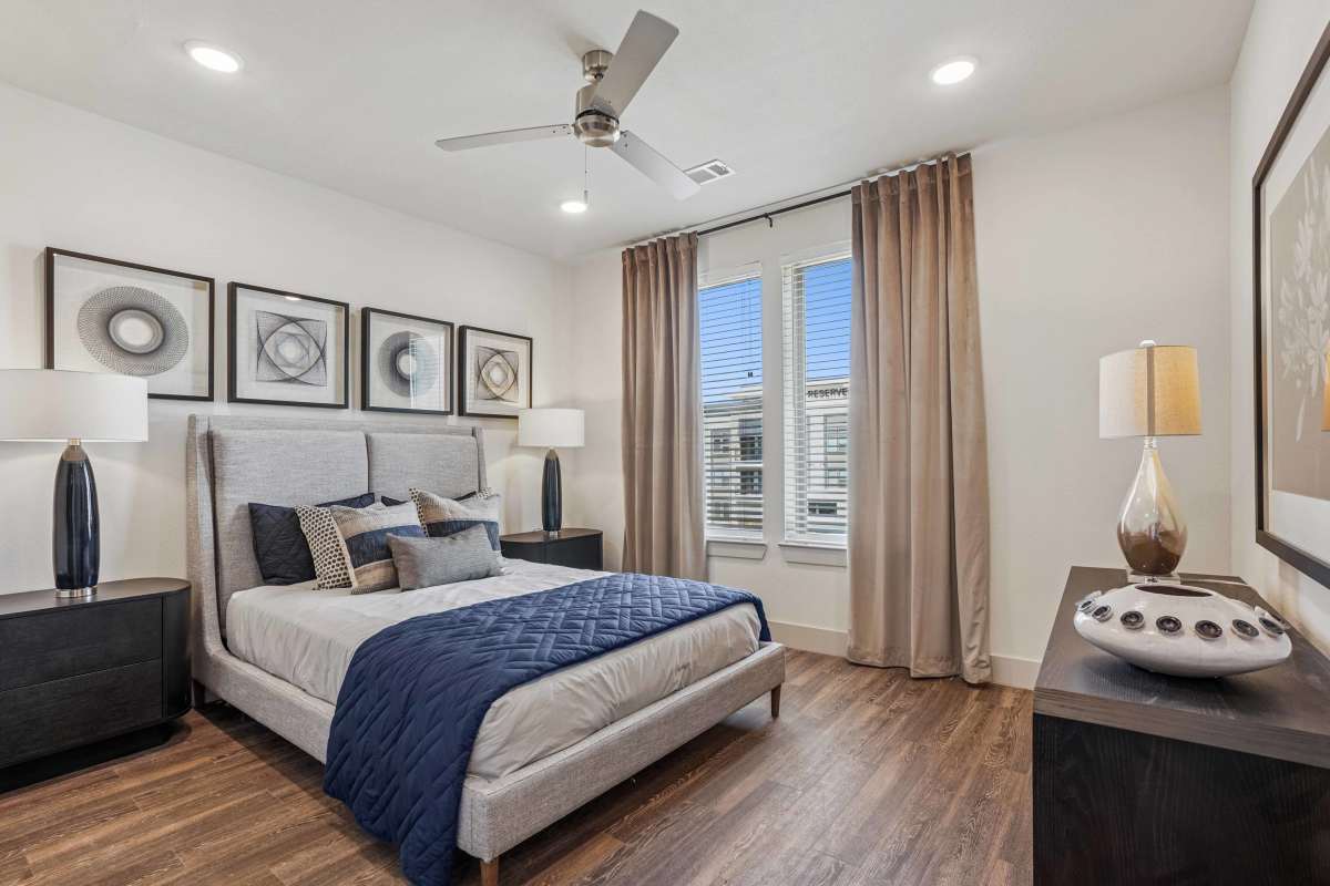 Bedroom at Watermere at Round Rock in Round Rock, Texas